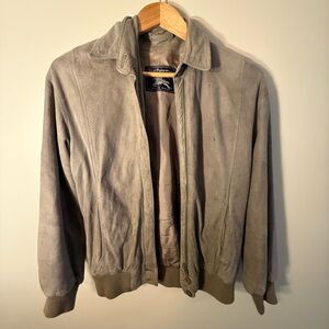 Burberry gray Bomber Jacket